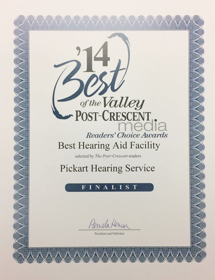 Hearing Aids Appleton Hearing Impairment Pickart Hearing Service